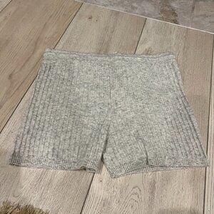NWT! 8 by Yoox Women Knit Gray Shorts Size Small